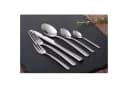 GRÄWE Tafelgabel 6er Set Edelstahl Serie SYLT Silber Bild 1