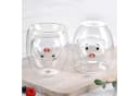 GRÄWE Doppelwandige Thermogläser 200ml 2er Set Motiv Schwein Glas Bild 4