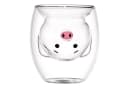 GRÄWE Doppelwandige Thermogläser 200ml 2er Set Motiv Schwein Glas Bild 5