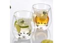 GRÄWE Doppelwandige Thermogläser 190ml 2er Set Katzenmotiv Glas Bild 3