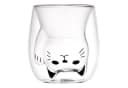 GRÄWE Doppelwandige Thermogläser 190ml 2er Set Katzenmotiv Glas Bild 5