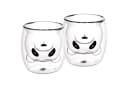 GRÄWE Doppelwandige Thermogläser 245ml 2er Set Panda Motiv Glas Bild 2