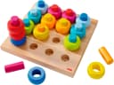 HABA Steckspielzeug Farbkringel Bunt Holz Made in Germany Bild 3
