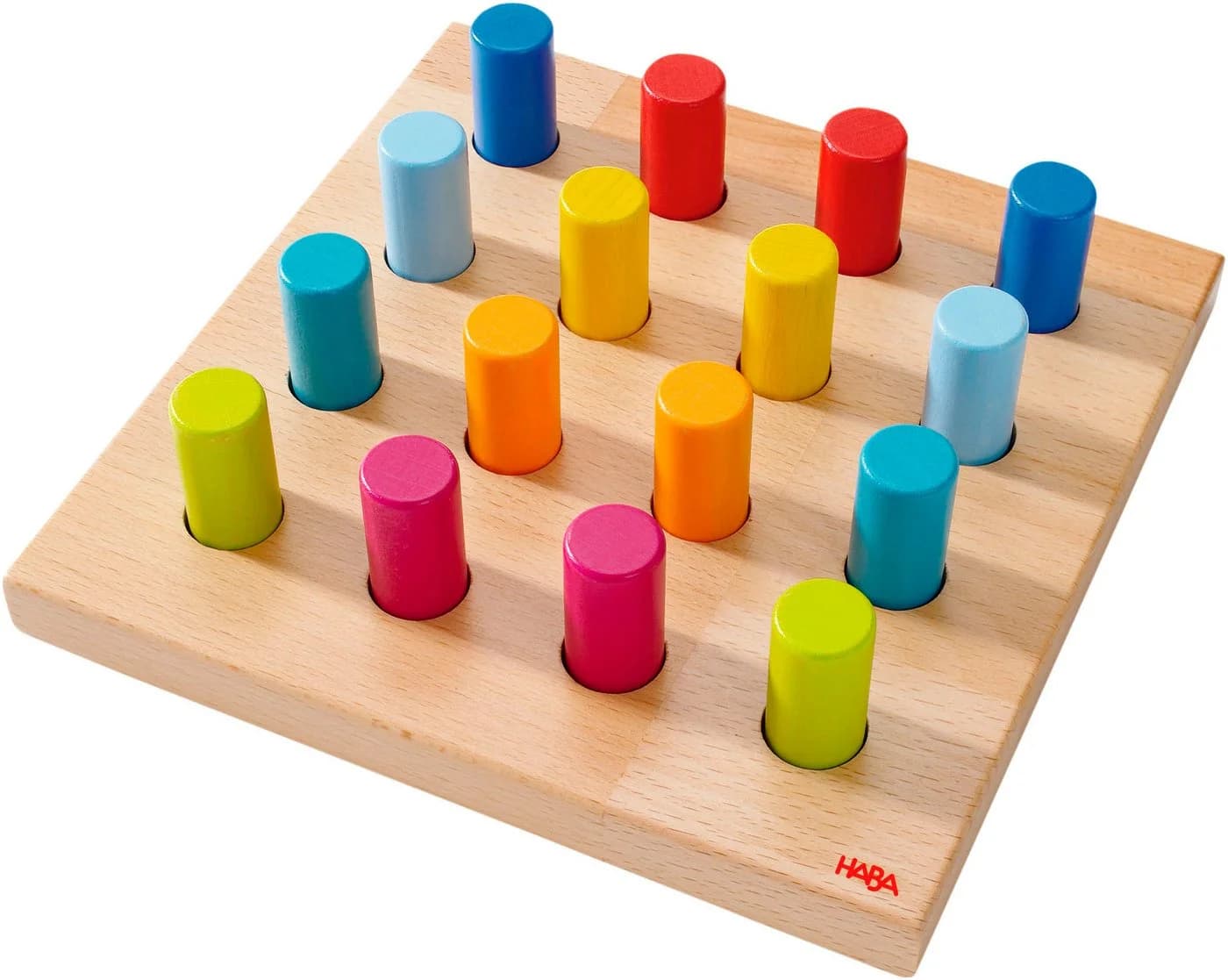 HABA Steckspielzeug Farbkringel Bunt Holz Made in Germany - Bild 5
