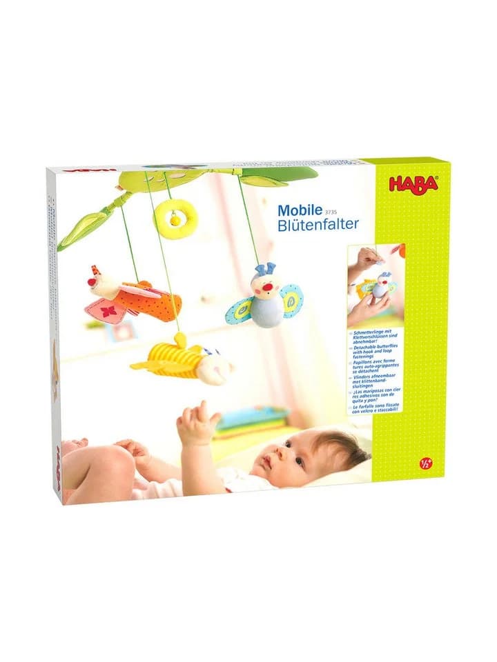 HABA Greifspielzeug Mobile Blütenfalter Bunt Unisex Neutral - Bild 2