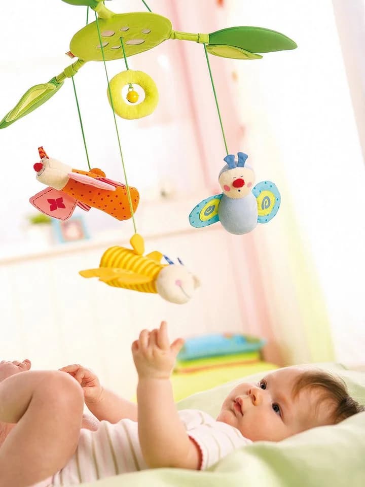 HABA Greifspielzeug Mobile Blütenfalter Bunt Unisex Neutral - Bild 3