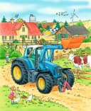 HABA Puzzle Traktor und Co. 72 Teile Bauernhof Bunt Bild 5