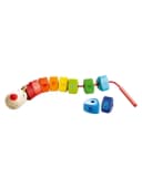 HABA Fädelspielzeug Zahlen-Drache Bunt Holzspielzeug Bild 1