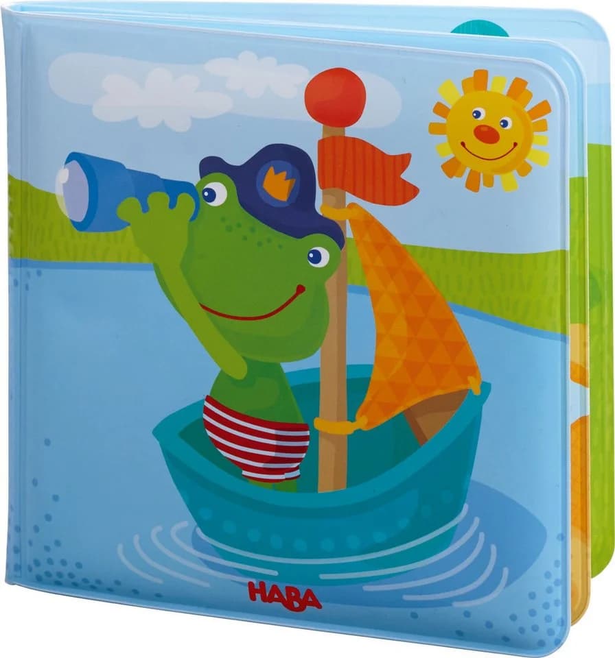 Haba Badebuch Kapitän Frosch Bunt Stoffbuch - Bild 2