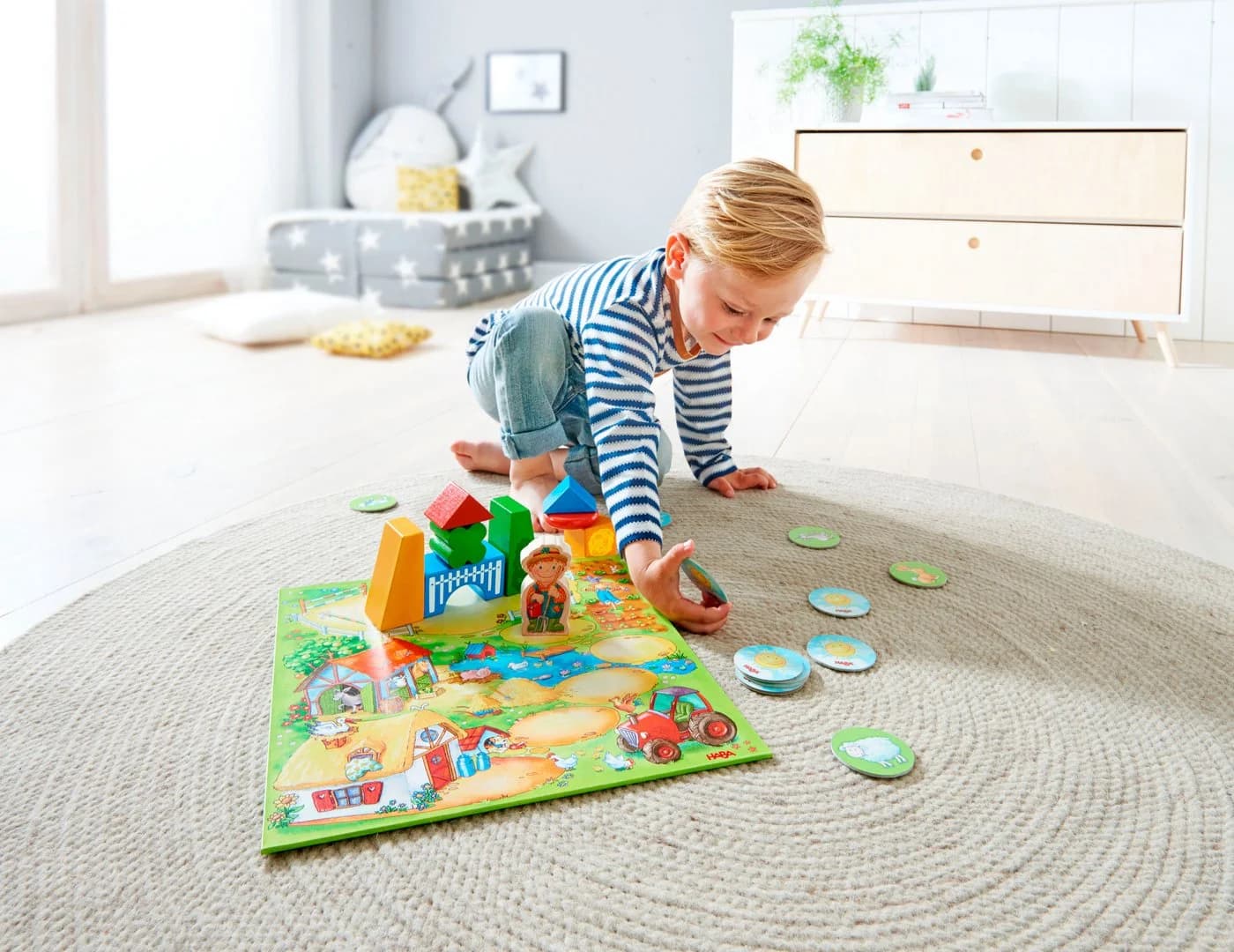 HABA Meine ersten Spiele - Spielesammlung Bunt Holz Made in Germany - Bild 3