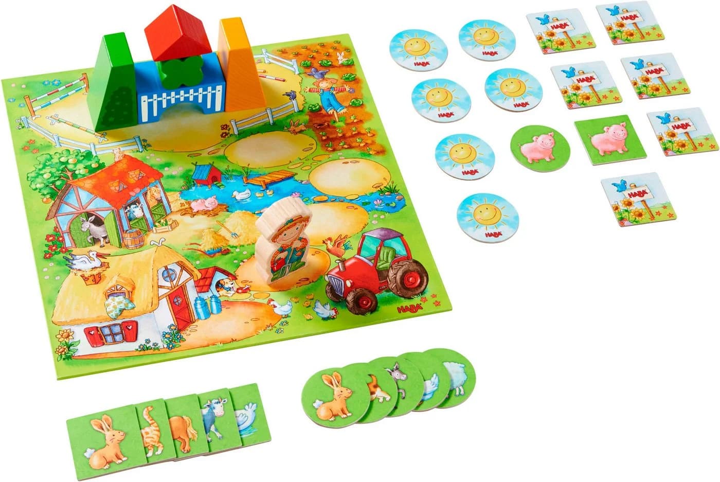 HABA Meine ersten Spiele - Spielesammlung Bunt Holz Made in Germany - Bild 4