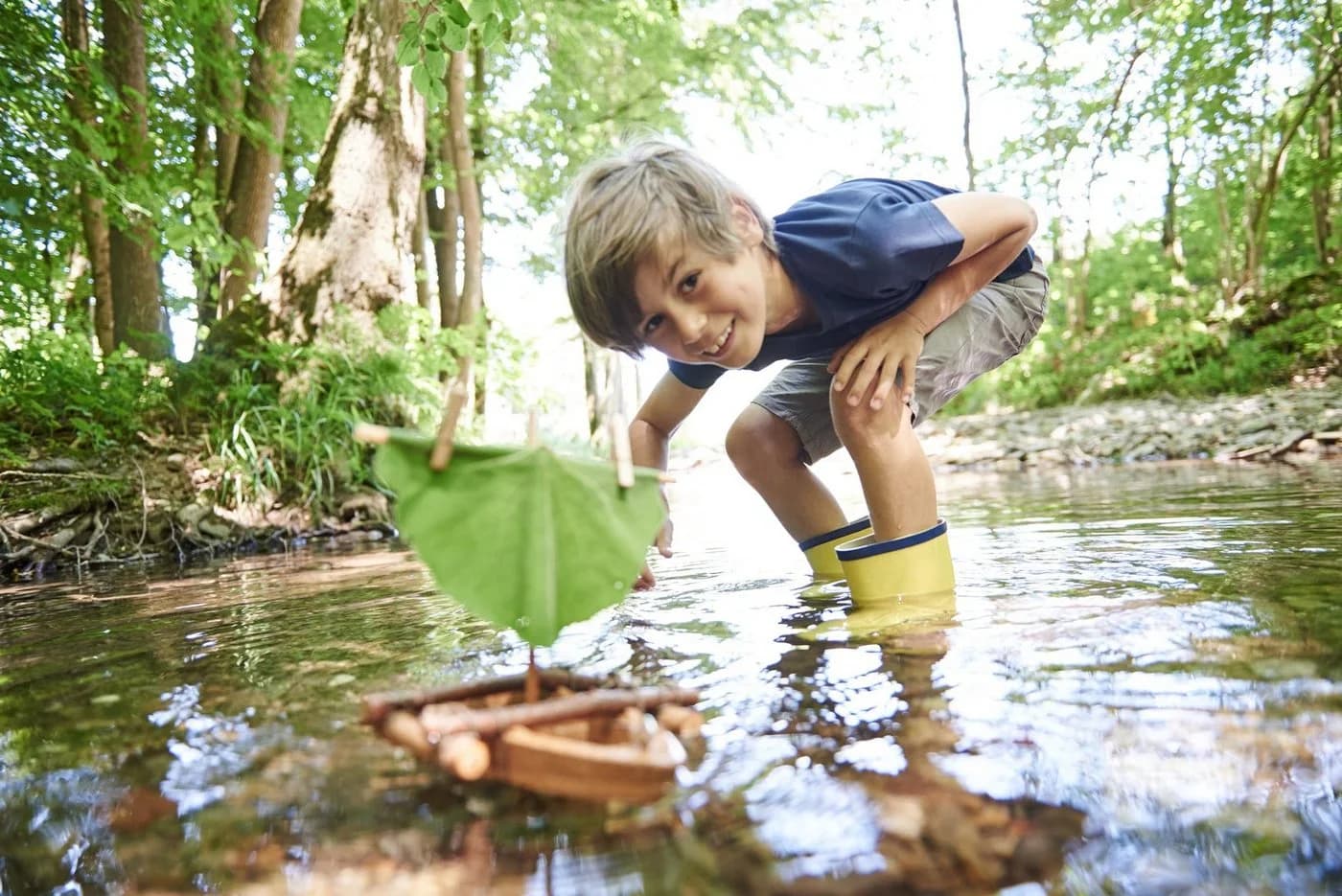 HABA Modellbausatz Terra Kids Korkboot Bausatz Naturmaterialien - Bild 4