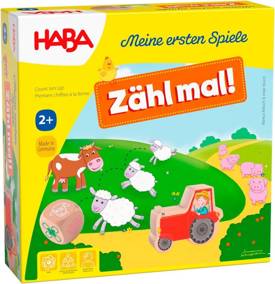 HABA Spiel Meine ersten Spiele - Zähl mal! Kinderspiel Made in Germany - Bild 2