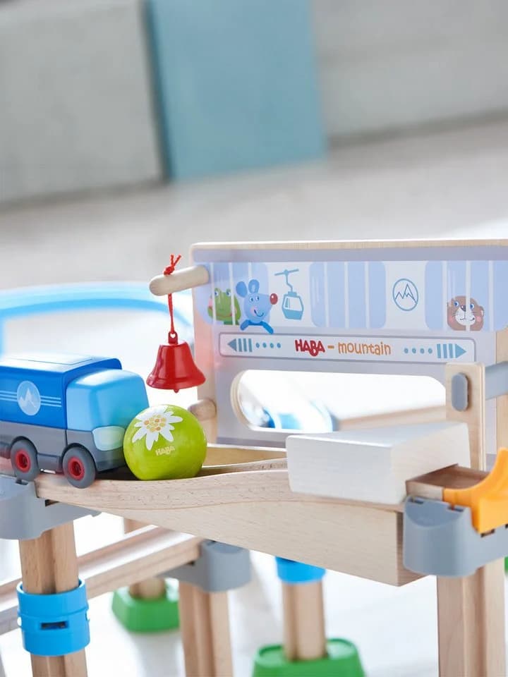 Haba Kugelbahn Kullerbü Meister-Spielbahn Bergabenteuer Bunt