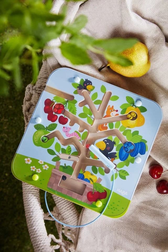 HABA Spiel Obstgarten Magnetspiel Bunt Holzspielzeug - Bild 3
