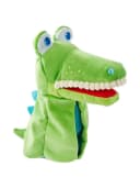 HABA Handpuppe Allesfresser Kroko Grün Bild 2