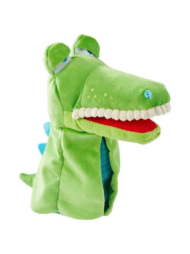 HABA Handpuppe Allesfresser Kroko Grün - Bild 3