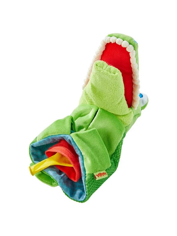 HABA Handpuppe Allesfresser Kroko Grün - Bild 5