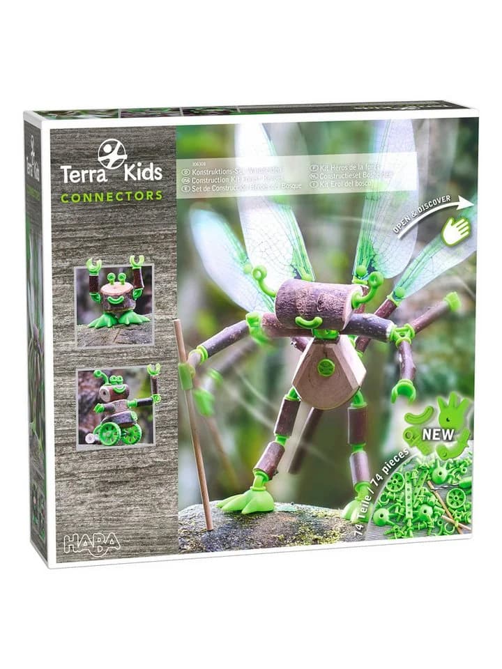 Haba Terra Kids Connectors Konstruktions-Set Waldhelden Bunt - Bild 2