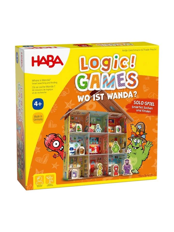 HABA Lernspielzeug Logic! GAMES - Wo ist Wanda? Bunt - Bild 2