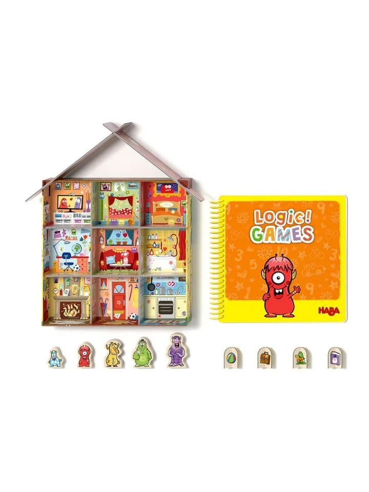 HABA Lernspielzeug Logic! GAMES - Wo ist Wanda? Bunt - Bild 3