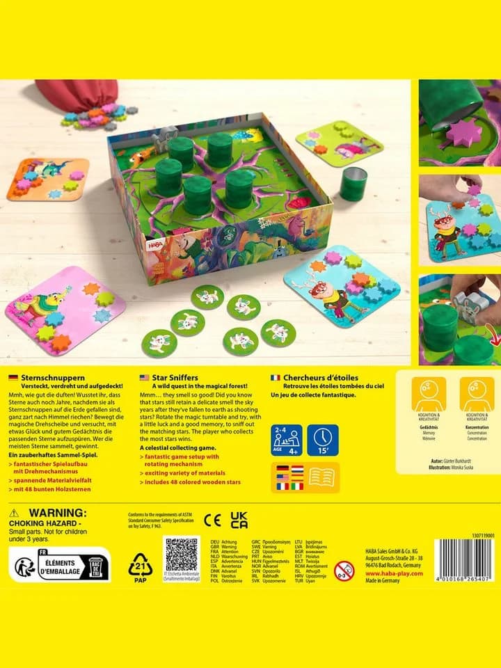 HABA Sternschnuppern Sammelspiel Bunt
