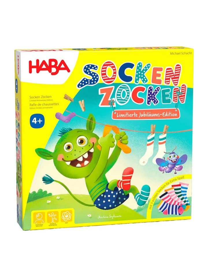 Haba Spiel Socken Zocken Limitierte Jubiläums-Edition Bunt - Bild 2