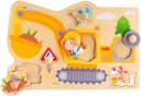 HABA Steckpuzzle Bagger 6 Puzzleteile Holz Bild 1