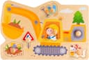 HABA Steckpuzzle Bagger 6 Puzzleteile Holz Bild 2