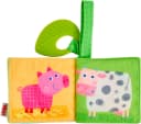 Haba Greifspielzeug Buggybuch Bauernhof mit Beißelement Bild 1