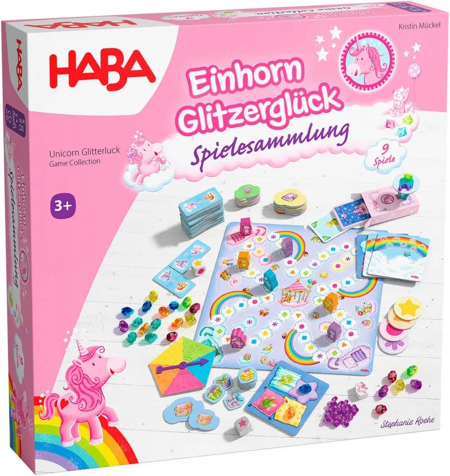 Haba Spielesammlung Einhorn Glitzerglück Kinderspiel - Bild 2