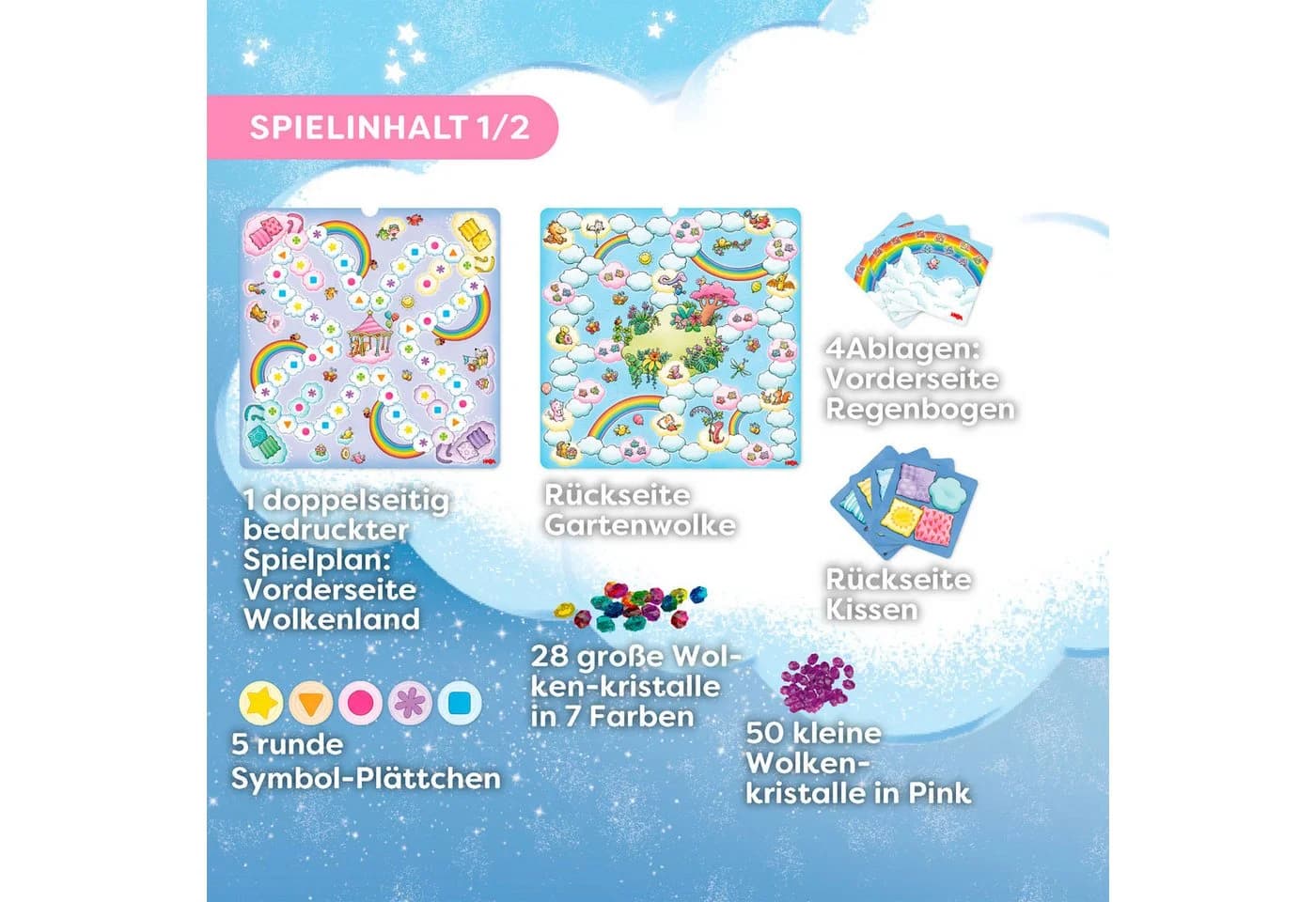 Haba Spielesammlung Einhorn Glitzerglück Kinderspiel - Bild 5
