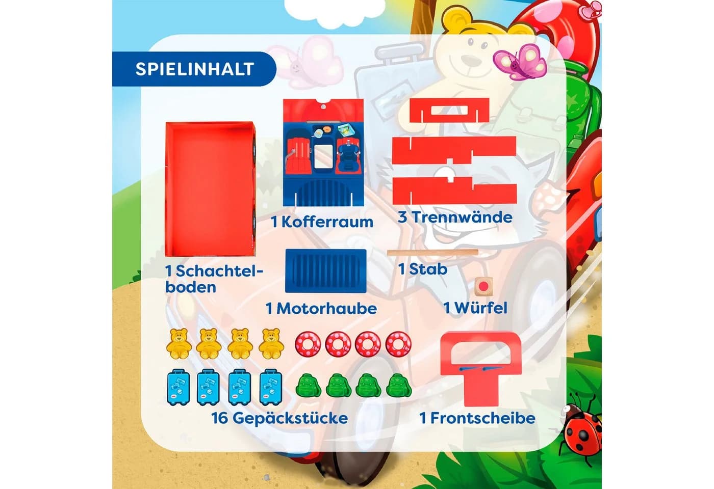 HABA Spiel Meine ersten Spiele - Hallo Urlaub! Kleinkindspiel - Bild 4