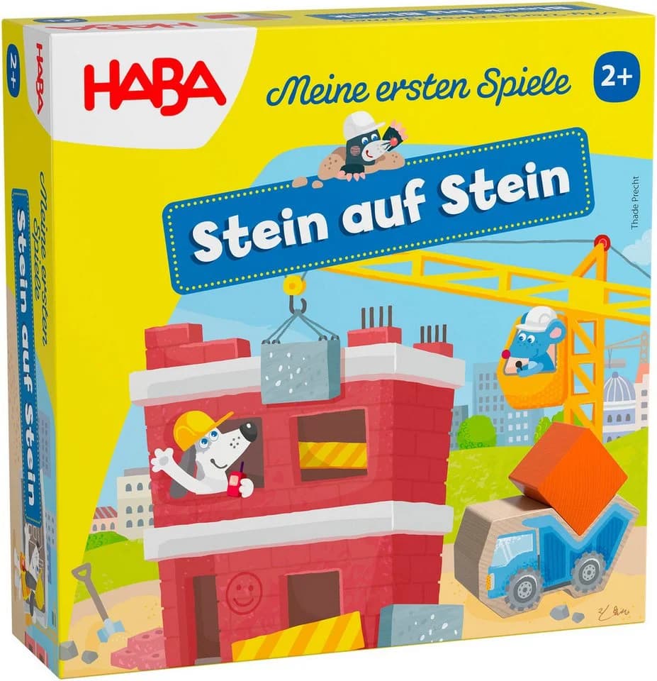 HABA Spiel Meine ersten Spiele - Stein auf Stein, Kleinkindspiel - Bild 2