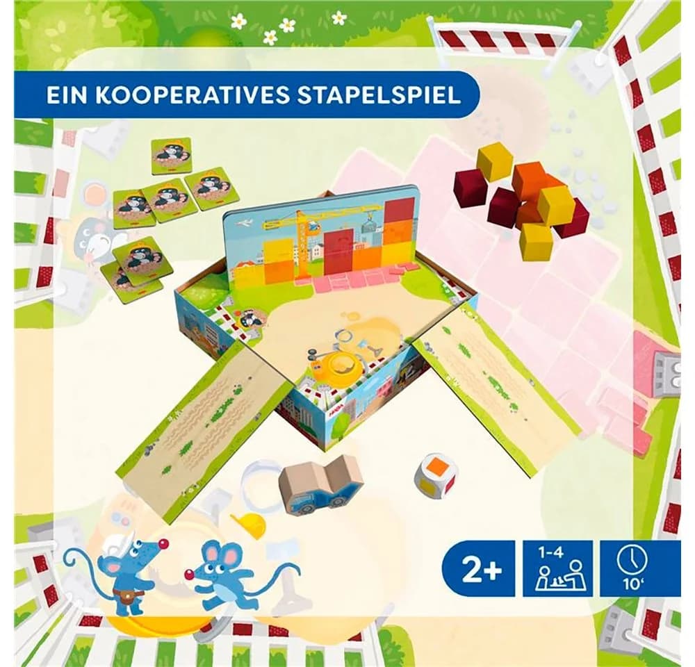 HABA Spiel Meine ersten Spiele - Stein auf Stein, Kleinkindspiel - Bild 4