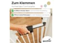Geuther Türschutzgitter Easylock 68-232,5 cm Schutzgitter inkl. Türstopper Bild 3