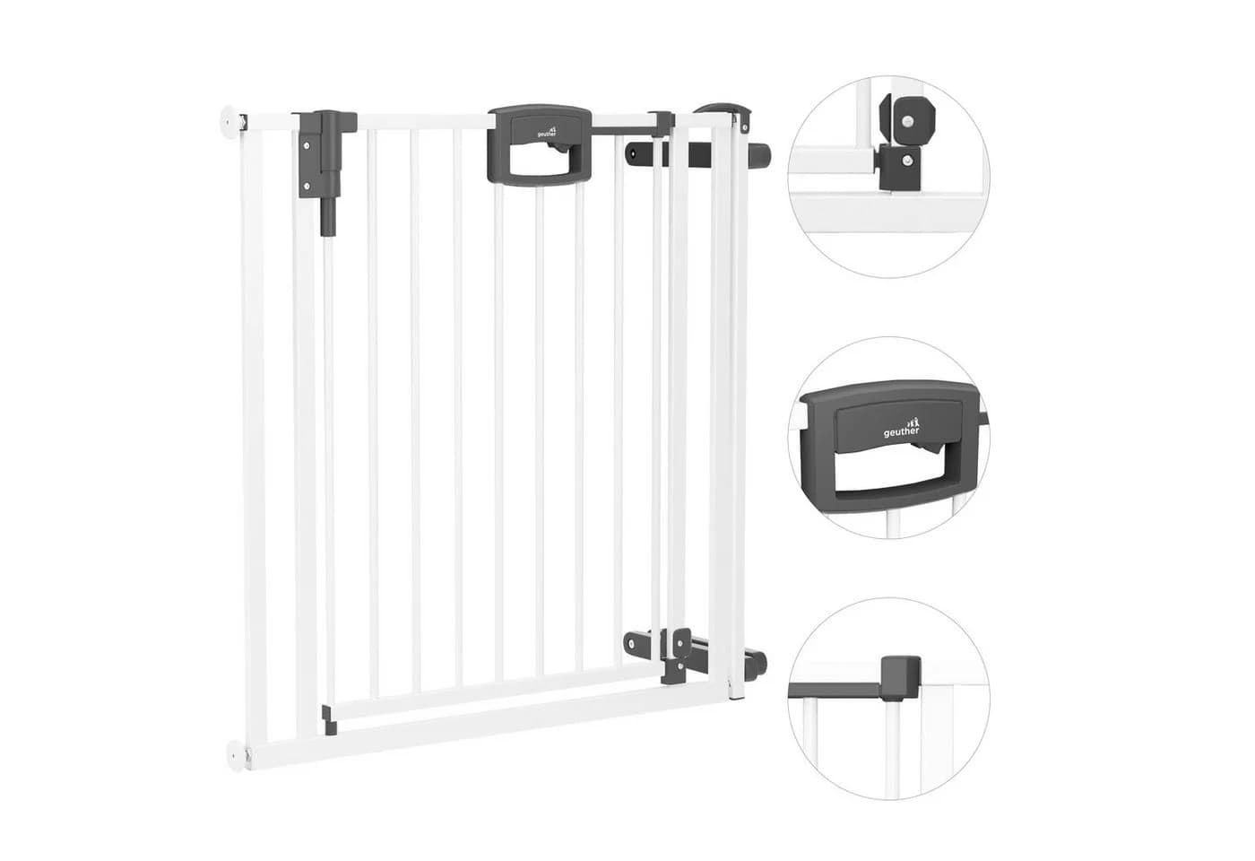 Geuther Easylock Türschutzgitter Weiß Klemmsystem - Bild 2