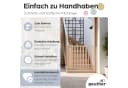 Geuther Türschutzgitter Oris 58-133 cm Buchenholz Bild 5