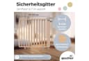Geuther Treppenschutzgitter Oris Buchenholz Natur Bild 1