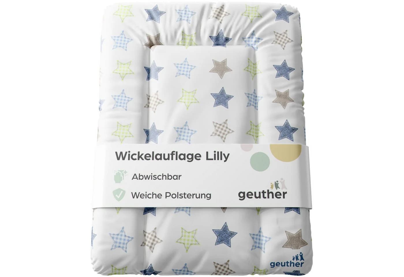 Geuther Wickelauflage Lilly Wickelunterlage Wickelmulde, Made in Europe - Bild 2