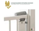 Geuther Türschutzgitter 2734 aus massivem Buchenholz Bild 5