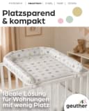 Geuther Wickelplatte für Kinderbetten, Holz, weiß Bild 3