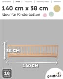 Geuther Bettschutzgitter Massivholz Bild 3