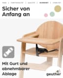 Geuther Kinderstuhl Filou UP Massivholz Braun mitwachsend Bild 5