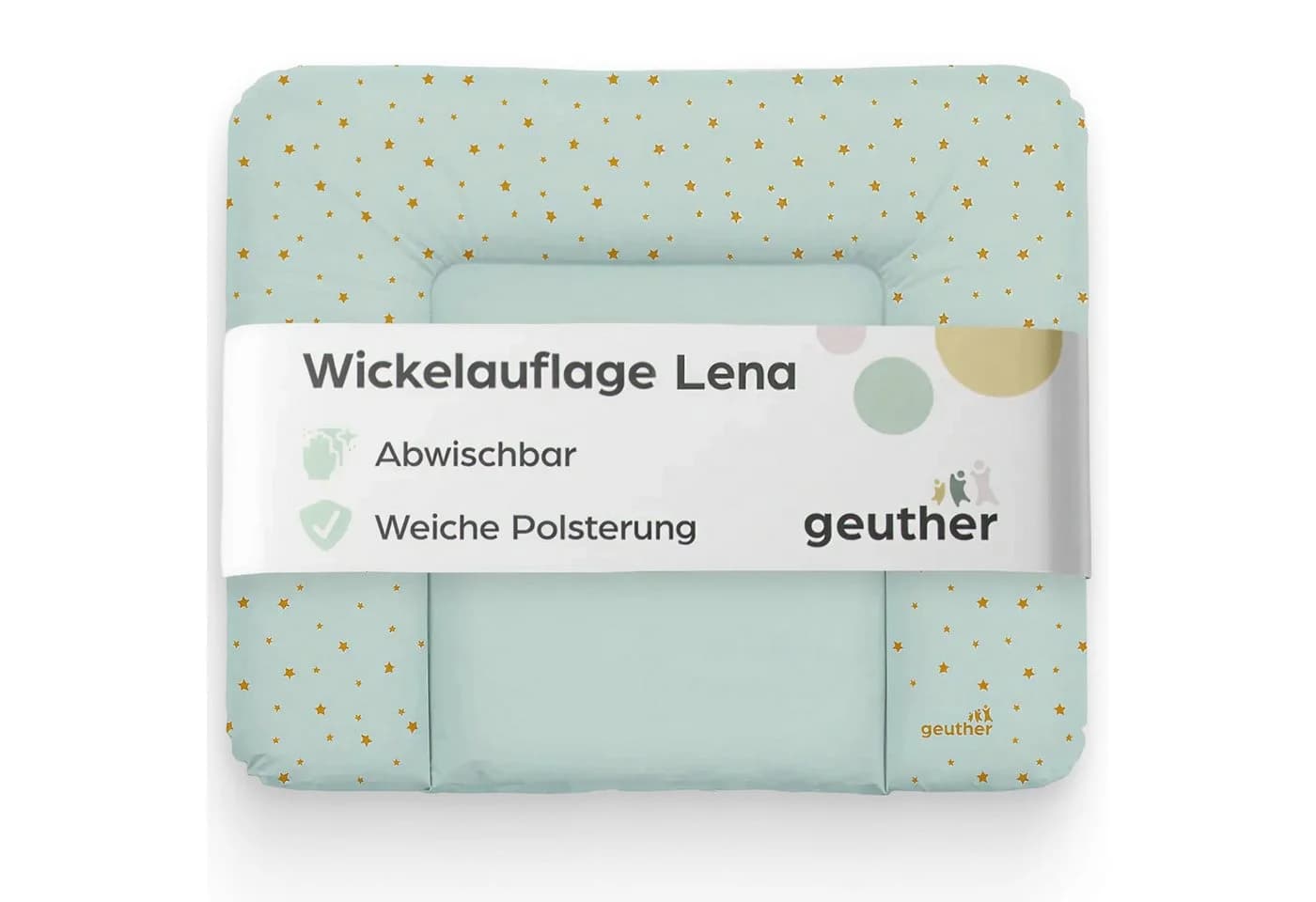 Geuther Wickelauflage Lena Grün 85x75 cm - Bild 2
