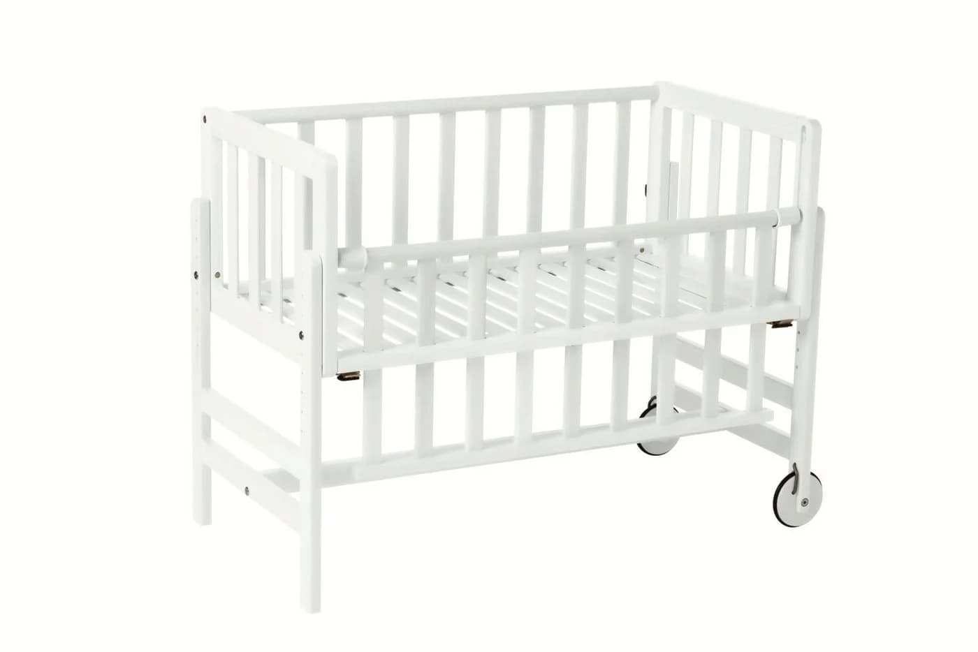 Beistellbett im Skandi-Look