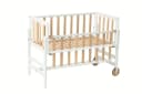 Geuther Beistellbett Betty 9-fach Höhenverstellbar Weiß Bild 1