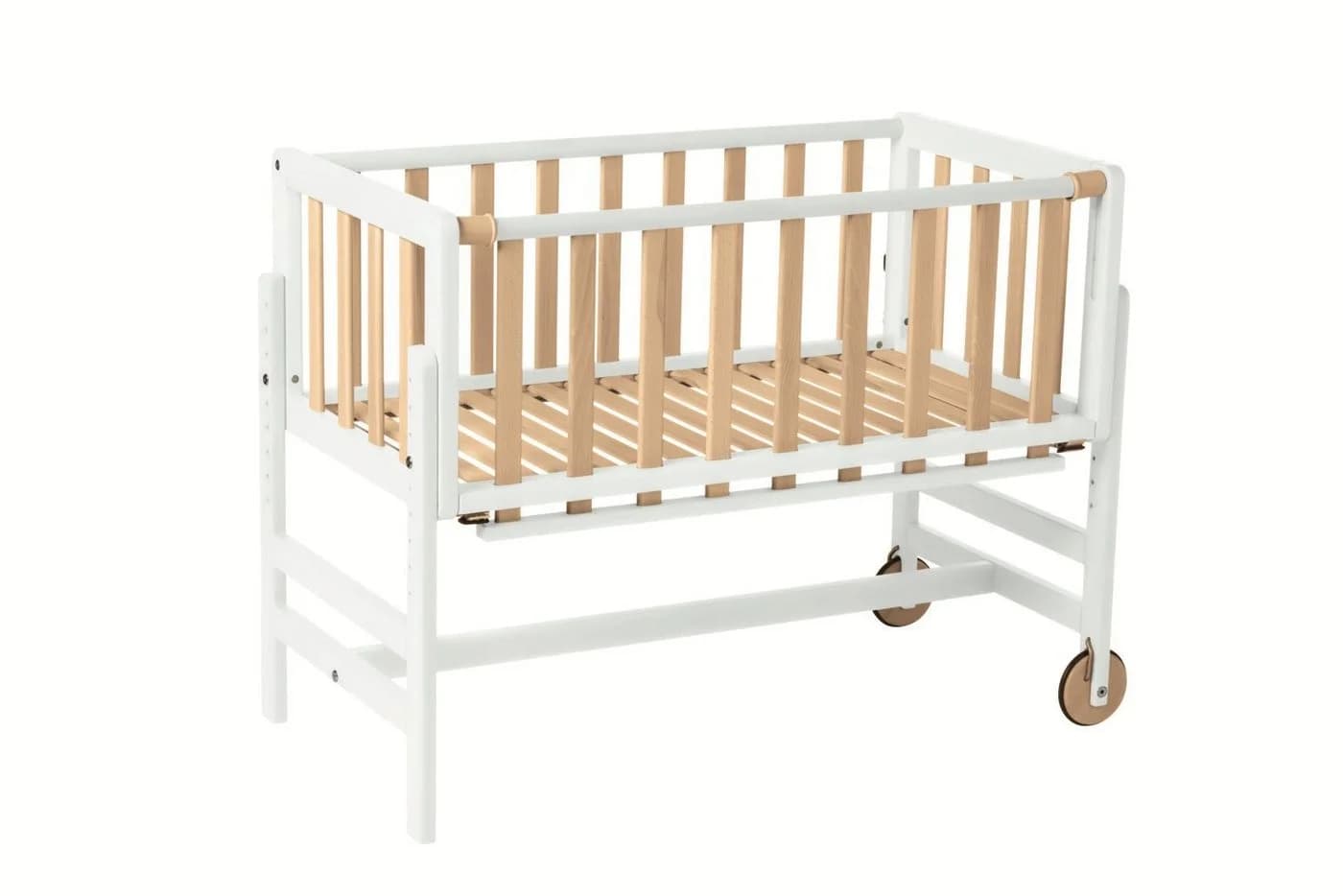 Geuther Beistellbett Betty 9-fach Höhenverstellbar Weiß - Bild 2