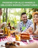 Waidmeister Bankauflage 3er Set Grün für Bierzeltgarnitur Bild 3