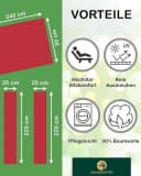 Waidmeister Bankauflage 3er Set Grün für Bierzeltgarnitur Bild 4